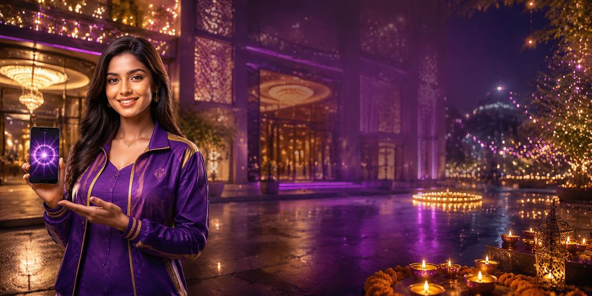 Sports Betting interface on mobile during Diwali festival
